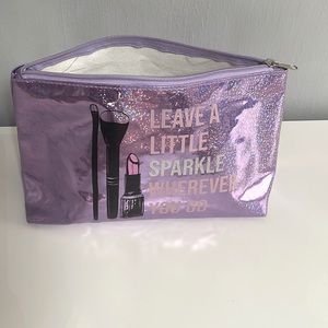 Purple Makeup and Storage Bag